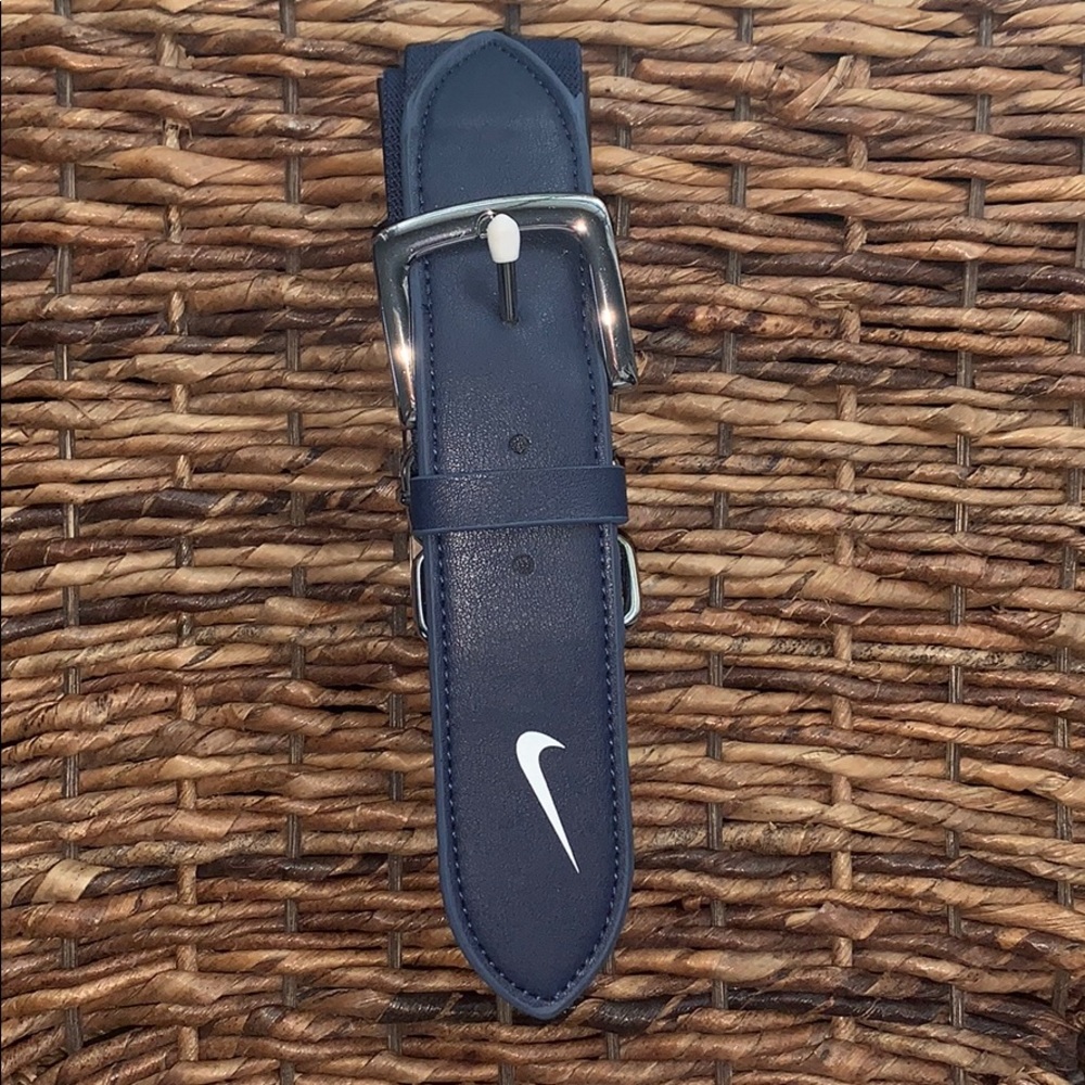 Nike Baseball Belt Navy Blue